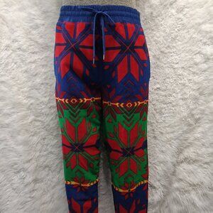 Polo Ralph Lauren Men Snowflake Fair-Isle Graphic Fleece Jogger Sweatpants M